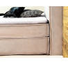 Boxspring postel Annabella béžová 180x200