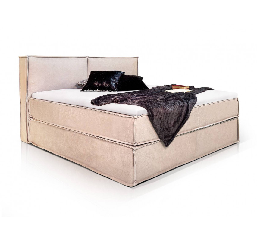 Boxspring postel Annabella béžová 160x200