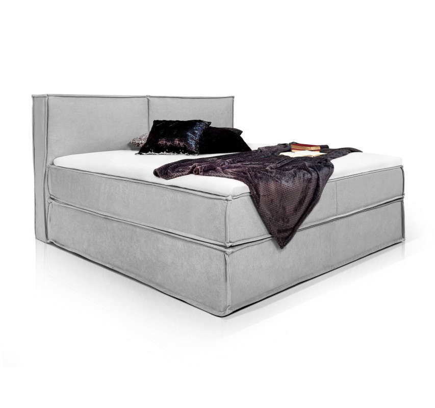 Boxspring postel Annabella šedá 160x200