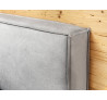 Boxspring postel Annabella šedá 180x200