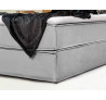 Boxspring postel Annabella šedá 180x200
