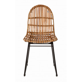 2ks přírodní židle z ratanu Bali