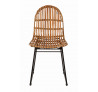 2ks přírodní židle z ratanu Bali