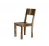 Barevné židle z recyklovaného masivu Frankfurt