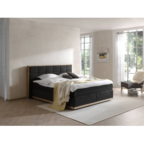 Postel boxspring levante, boxspring postele, masiv, nabytek, postele, ložnice