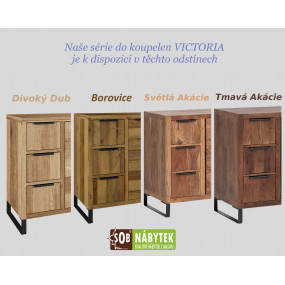 Koupelna, koupelnový set, set do koupelny, koupelnový nábytek, nábytek do koupelny, masiv, koupelna z masivu, masivní koupelna