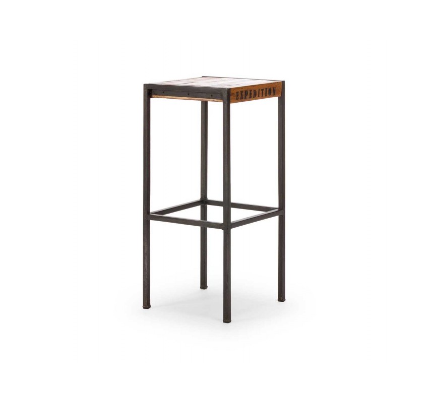 Barová stolička z exotického dřeva Ontario Barová stolička z exotického dřeva Ontario