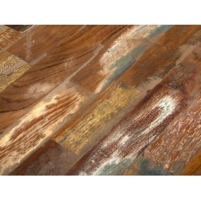 Retro lavice z exotického dřeva Ontario