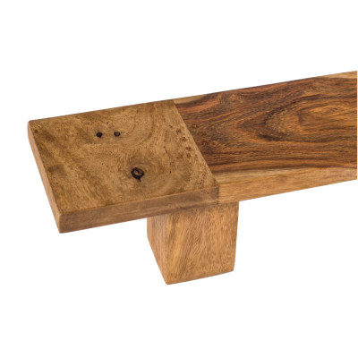 Držák na ručníky dřevěný Preston 50 cm palisandr