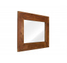 Zrcadlo s palisandrovým rámem Squarus
