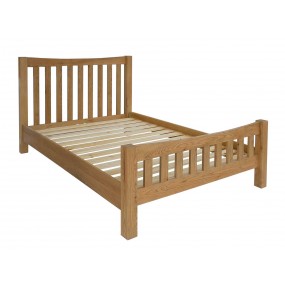 Dřevěná dubová postel Malton 160x200