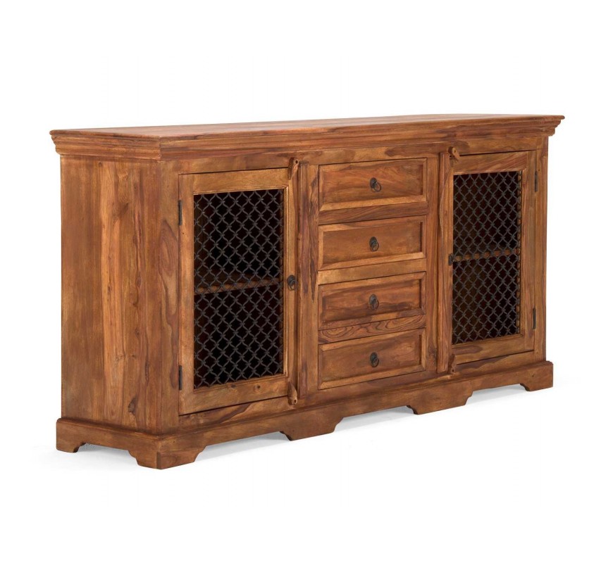 Rustikální příborník hnědý Artus