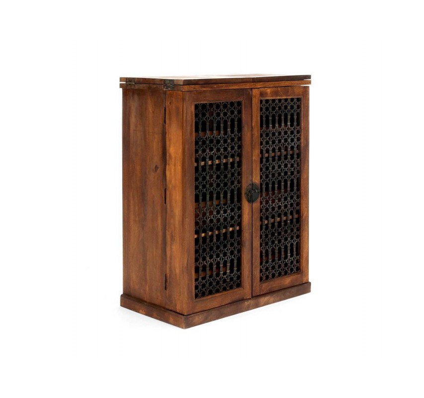 Skříňka na víno z palisandrového dřeva 