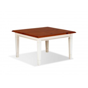 Bílý konferenční stolek 75x75 Gotland