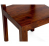 Dřevěná židle hnědá palisandr