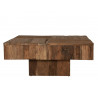 Dřevěný konferenční stolek z teaku Marina