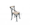 Designová židle do jídelny černobílá Oxy