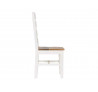 Dřevěná židle Madagaskar bílá
