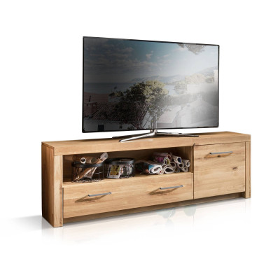 TV stolek z masivu 170 cm Bern divoký dub