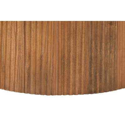 Kulatý jídelní stůl masiv 130 cm Geneva mango