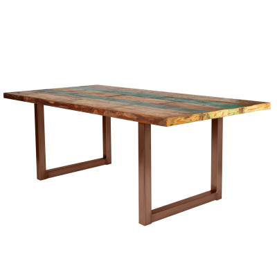 Jídelní stůl 240x100 Tables recyklované dřevo hnědé