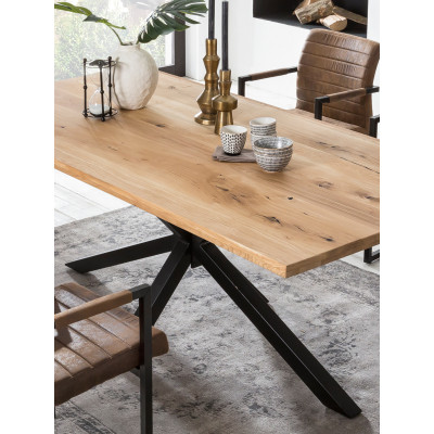 Jídelní stůl dub masiv 180x100 Tables divoký