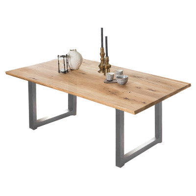 Jídelní stůl 220x100 Tables divoký dub stříbrný
