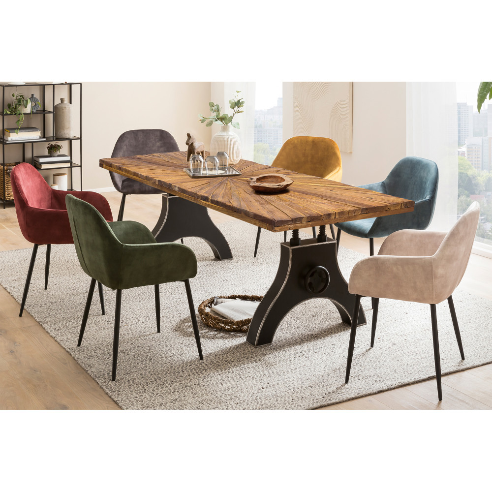 Set 3 odkládacích stolků z palisandru Margao