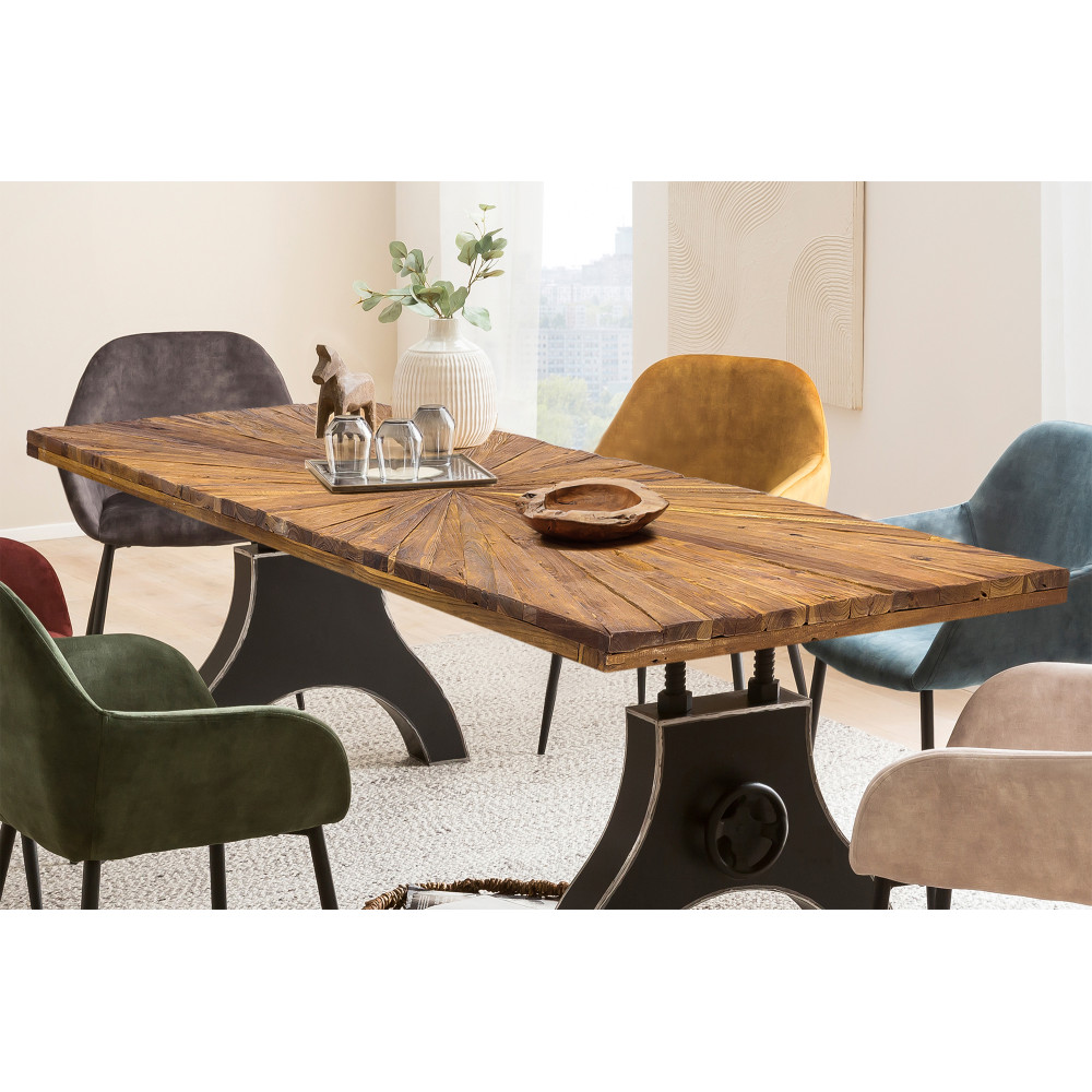 Set 3 odkládacích stolků z palisandru Margao
