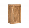 Masivní dřevěná nástěnna skříňka Katarina do koupelny z Akácie