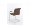 Set 2 elegantní židlí Pitton II  světle hnědo/bílá