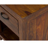 Tmavý noční stolek z palisandru Rosewood