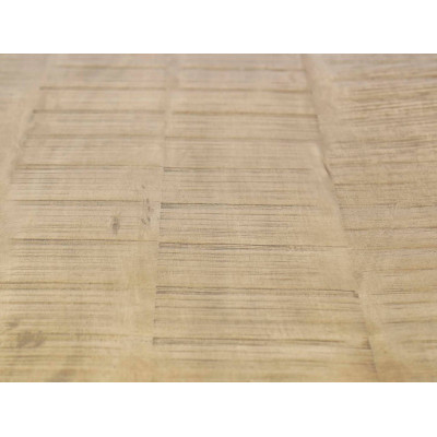 Kulatý jídelní stůl masiv mango 120 cm Zarita síla desky 2,5 cm