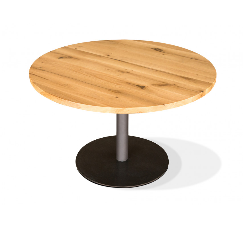 Kulatý stůl z masivu 120 cm Gastro