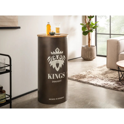 Odkládací stolek King Barrel industriální koupit | SOB Nábytek