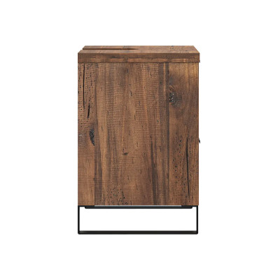 Waschbeckenunterschrank Sydney schmal Pinie dunkel