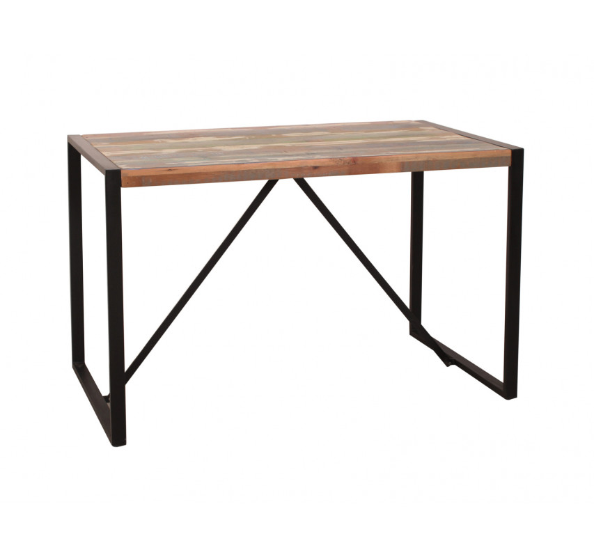 Psací stůl ze dřeva a kovu 120x70 Jupiter