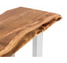Dřevěná lavice 190x40 Bollywood bílá