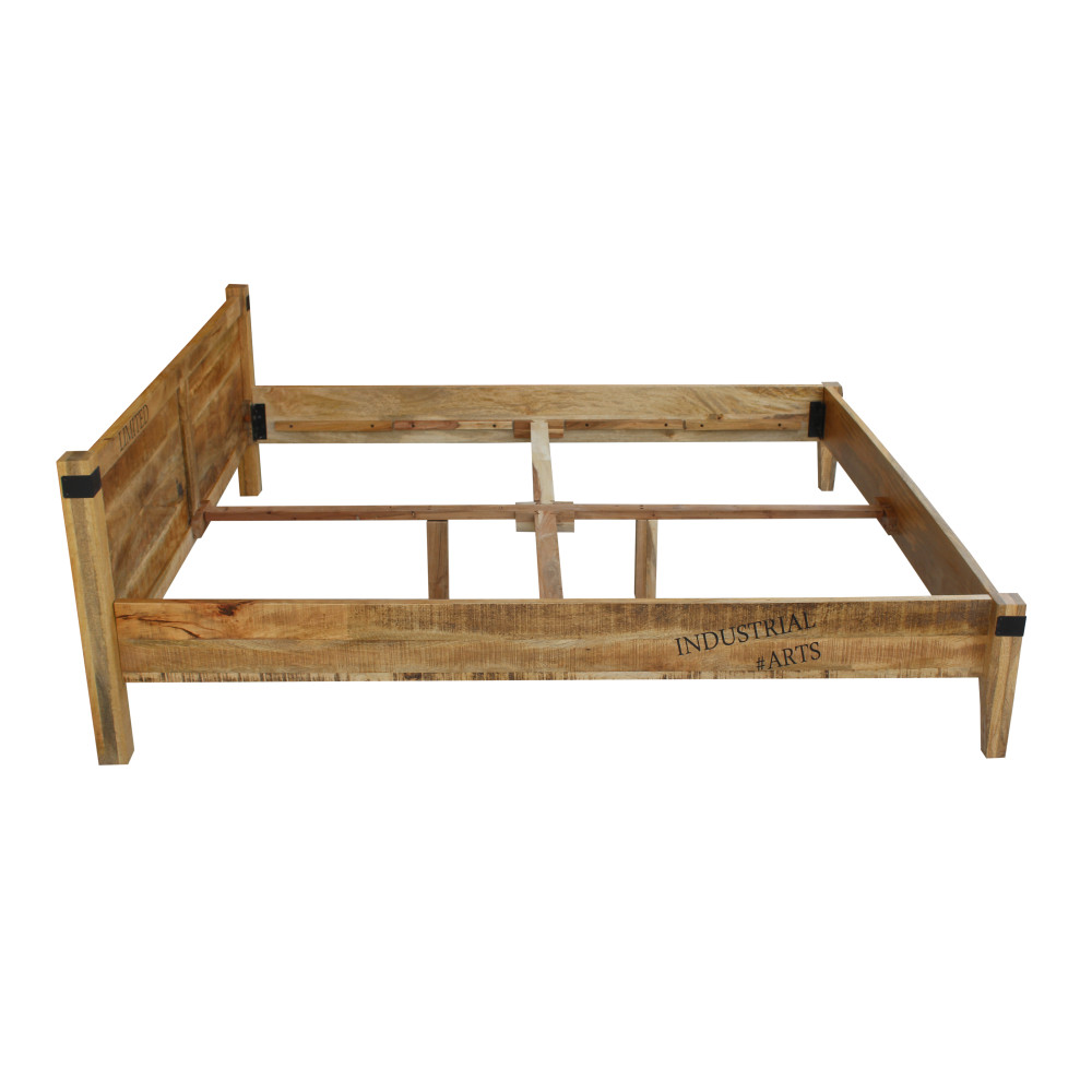 Postel masiv 180x200 Manra mango