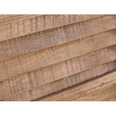 Dřevěná lavice do předsíně Madagaskar mango bílá