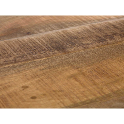 Dřevěná lavice do předsíně Madagaskar mango bílá