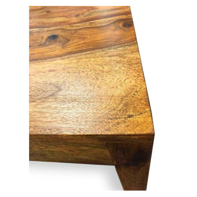 Jídelní set masiv Margao Stůl 160x90 + 6 dřevěné židle