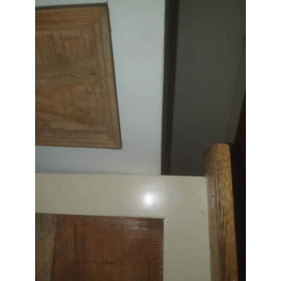 Masivní jídelní stůl 160x90 Madagaskar mango slonová kost