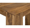 Barový stůl z masivu 135x70 Birmingham palisandr