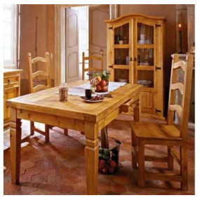 Dřevěný jídelní stůl 200x100 Hacienda