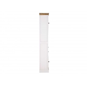 Vysoká koupelnový skříňka Madagaskar bílá