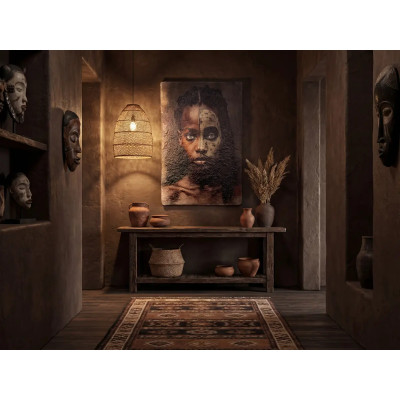 Stylový obrázek 60x90 Duality 60x90 z papírmaše