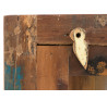 Rohová skříňka z recyklovaného dřeva Shaman