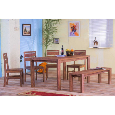 Dřevěný jídelní stůl z palisandru Margao 200x100