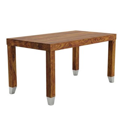 Dřevěný jídelní set Margao Stůl 140x80 + 4 jídelní židle